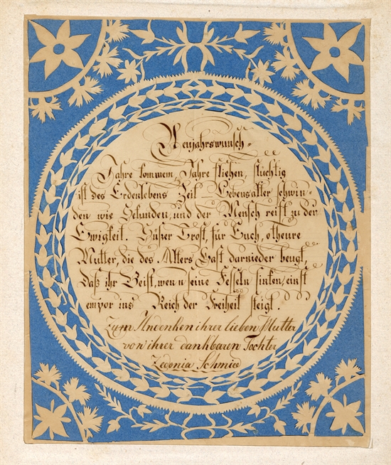 Spitzenfaltschnitt